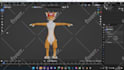 create 3d character model vrchat vtuber avatar furry anime unity vroid VR model