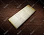 chocolate packaging label with box dieline design