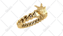 design cuban bracelets, bangle and necklaces for 3d printing