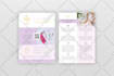 create premium product insert and thank you card design