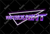 make 80s chrome retro vintage logo