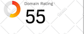 increase domain rating increase ahrefs DR 50 plus