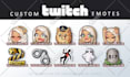 draw custom twitch emotes