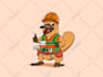 make a mascot , mascott or cartoon logo with my own style