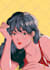 create retro city pop 90s 80s anime illustration