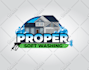 design junk removal and pressure washing logo