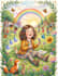 design magical children story book illustration watercolor