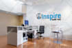place your logo on to office walls photorealistic mockups