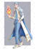do character design, concept art or comic character nft