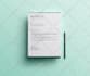 design professional business letterhead, invoice, and stationery in word