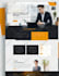 create stylish minimal banner design