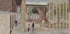 do post digital collage architectural visualization