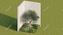 design patio, garden, backyard, courtyard, pool, landscape