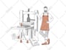 create cute stickman and stick figures