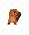 create illustration vector graphic cartoon character