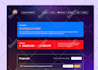 design high converting figma landing page, web UI in figma