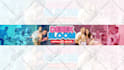 design a professional youtube banner for your channel