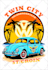 retro automotive tshirt, car show design