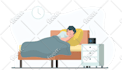 create vector isometric illustration for app and web