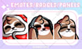create emotes, badges, subbadges for twitch