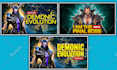 create youtube gaming or anime thumbnails with ai character