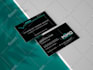 design professional luxury business card with qr code