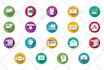 design unique custom icons in modern minimal style