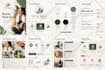 editable canva social media kit, brand guidelines, creator press media templates