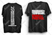 create typography, or streetwear t shirt design