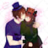 draw anime couple,oc couple,romantic art for you