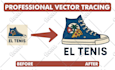 perfectly trace logo, vectorize image, convert png to vector
