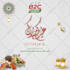 create awesome eid mubarak, greeting card, social media post
