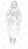 do live 2d anime vtuber model, vtuber avatar, 2d rigging vtube studio commission
