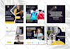 design aesthetic canva templates for instagram and linkedin