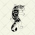 do custom minimalist tattoo design in a cute style