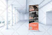 design roller, roll up banner, standee, retractable, pop up, x stand, pull up