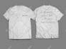 do custom typography t shirt design and minimalist graphic for t shirt