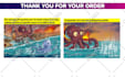 create a funny and colorful comic strip from your idea