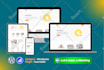develop and customize wordpress website with learndash lms