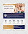 design a professional event and promotional flyer for businesses or social media