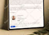 design a professional HTML clickable email signature for business branding
