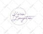 design handwritten signature logo