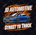 draw automotive car illustration for apparel t shirt design