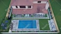design your pool, backyard, garden, landscape 3d rendering with existing yard
