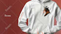 hoodie design with custom design and varsity jacket plus 3d mockup