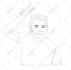 draw an awesome single line art illustration