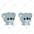 create nft collection, nft art, pixel art nft in cartoon or anime style