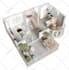 make a high quality 3d floor plan of your interior