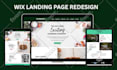 redesign wix website design wix website edit, update wix website fix wix website