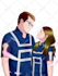 draw anime couple,trio or a group character